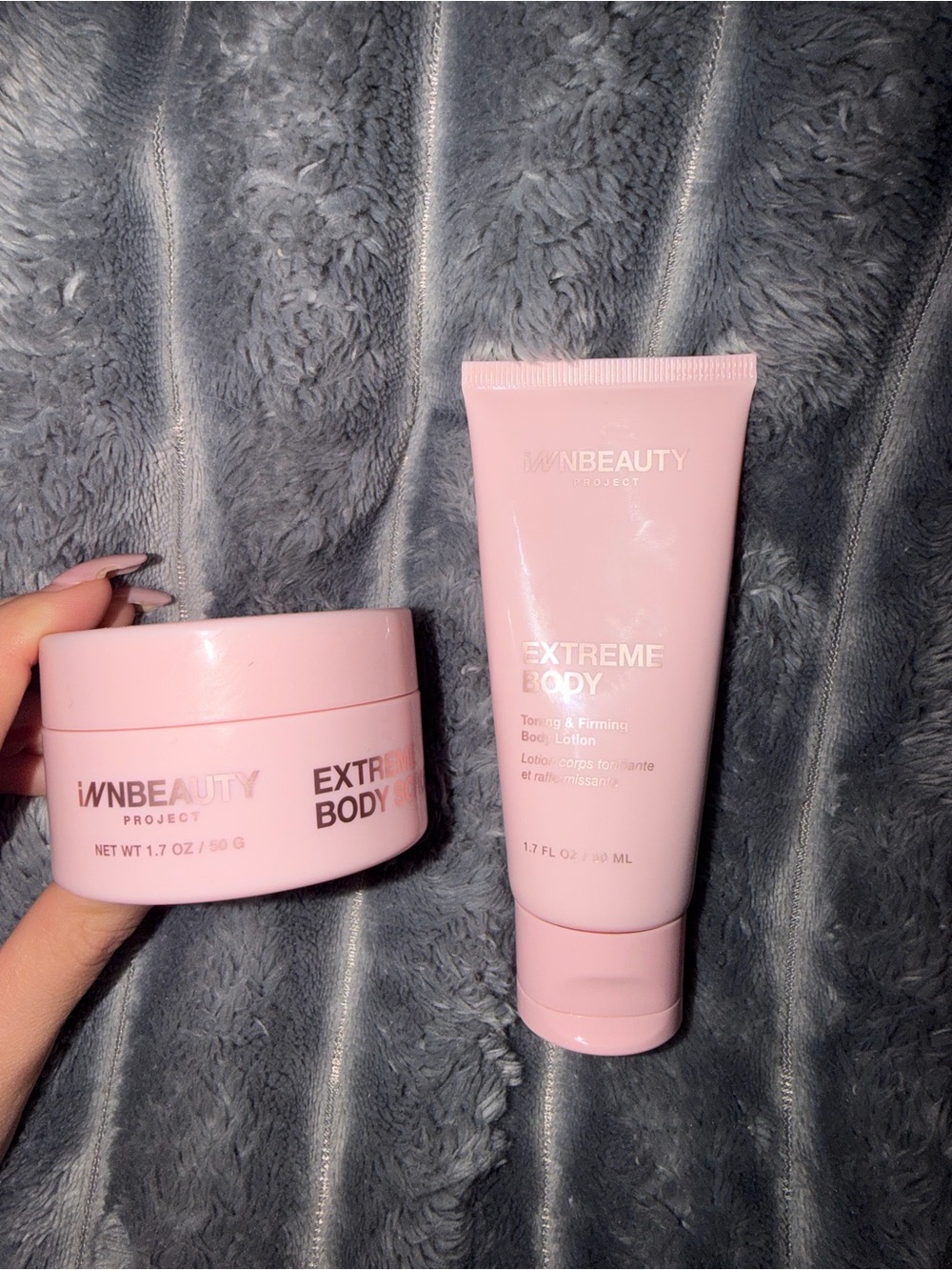 INNBeauty Project Extreme Body Pink Body Lotion & scrub